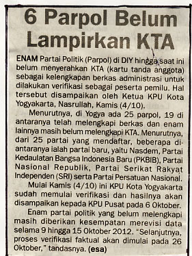Kliping jogja terbaru